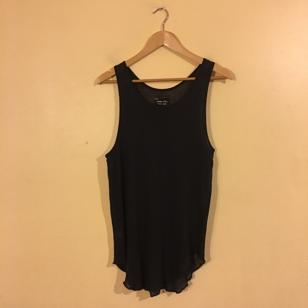 Number (N)ine ’08 Cashmere Tank Dark Gray Sz 4 / L